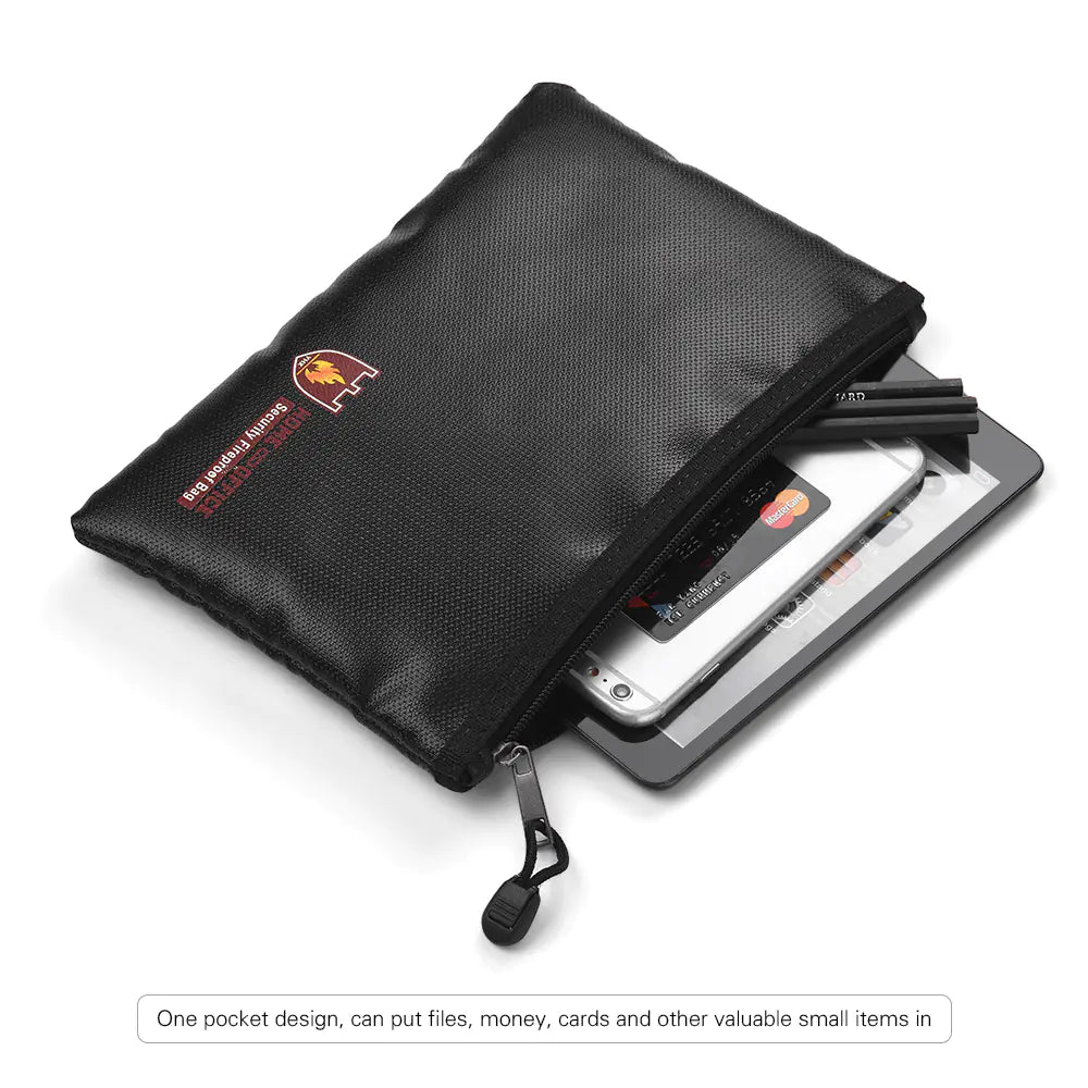 Fireproof and Waterproof Document Bag - front view